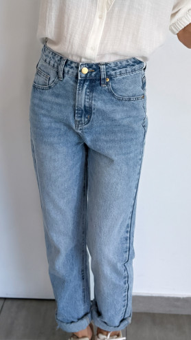 JEANS AUDREY BLEU