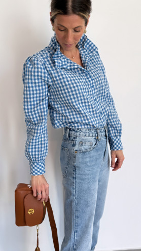 CHEMISE KILI BLEUE