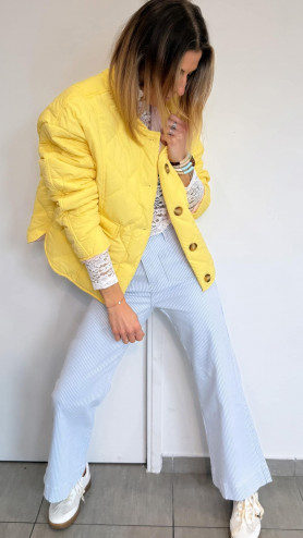 VESTE JOHANNA JAUNE