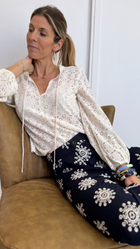 BLOUSE ODE DENTELLE