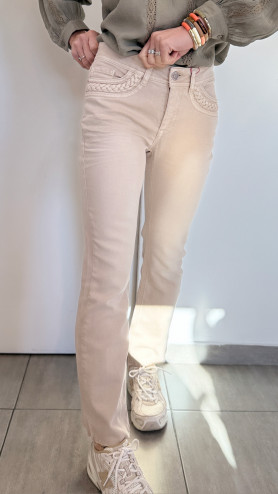 DENIM BRAID BEIGE