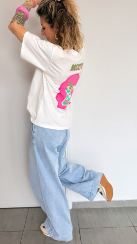 T-SHIRT MOJITO BLANC