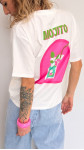 T-SHIRT MOJITO BLANC
