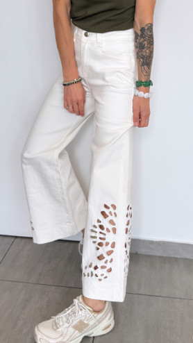 JEANS MILO BLANC