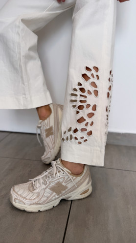 JEANS MILO BLANC