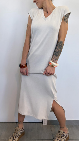 ROBE SANDRANE ECRUE