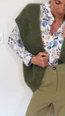 GILET BARNABE KAKI