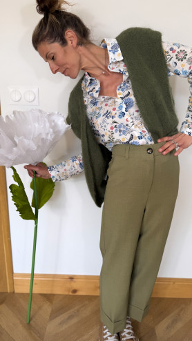 GILET BARNABE KAKI