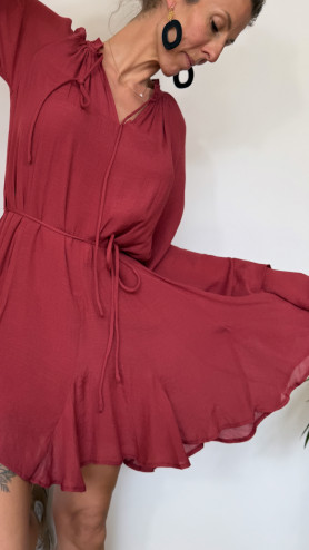 ROBE JUDITH TERRACOTTA