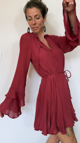 ROBE JUDITH TERRACOTTA