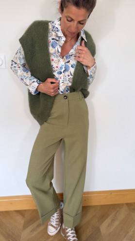 PANTALON RENÉE KAKI