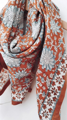 FOULARD DHÉLI CAMEL