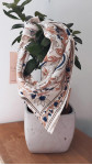 FOULARD PM PRUSSE BLEU