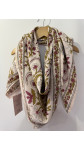 FOULARD DHELI PRUSSE ROSE
