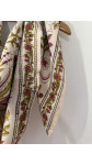FOULARD DHELI PRUSSE ROSE