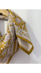 FOULARD DHÉLI MOUTARDE