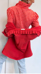 SUR CHEMISE POUM ROUGE