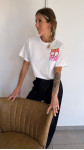 T-SHIRT IN THE AIR BLANC