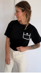 T-SHIRT POKI  NOIR