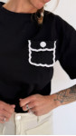 T-SHIRT POKI  NOIR