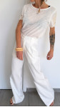PANTALON ALBANE BLANC