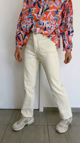 PANTALON CRÈME