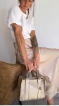 ROBE T-SHIRT BEIGE