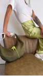 ROBE T-SHIRT OLIVE