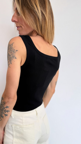 DEBARDEUR AMIKA NOIR