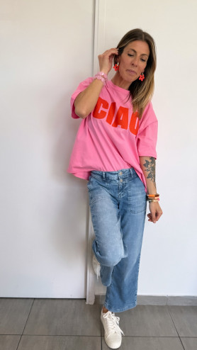T-SHIRT CIAO ROSE