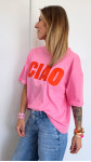 T-SHIRT CIAO ROSE