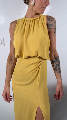 ROBE LOLA  JAUNE