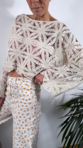 TOP CLÉMENTINE CROCHET