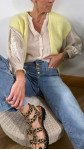 GILET BARNABE JAUNE