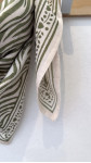 FOULARD ZEBRE KAKI