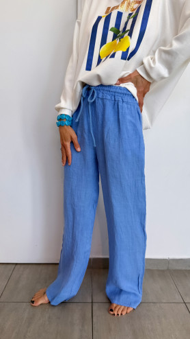 PANTALON MAO BLEU