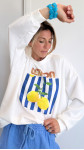 SWEAT LEMON BLANC