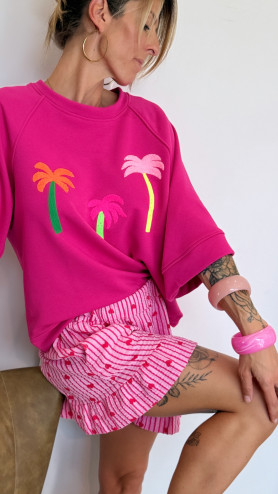 SWEAT PALMITO ROSE