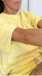 SWEAT ÉPONGE JAUNE