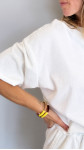 SWEAT ÉPONGE BLANC