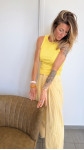 PANTALON JOLI JAUNE