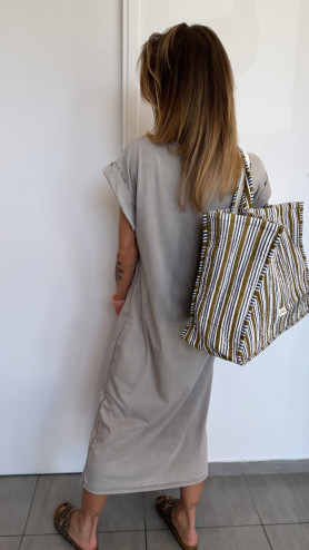 ROBE DOLLY GRISE