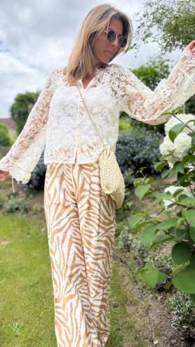 BLOUSE ANÉMIA DENTELLE
