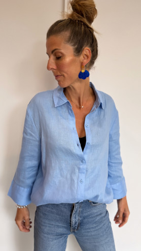 CHEMISE SAFA CIEL
