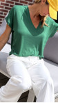 T-SHIRT LILI VERT SAPIN