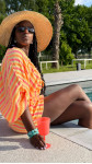 COMBISHORT ELLA ORANGE