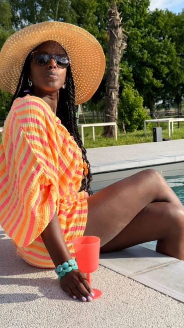 COMBISHORT ELLA ORANGE