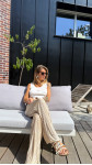 PANTALON CHARLIE PLISSÉ