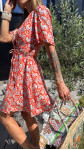 ROBE LILOU ORANGE