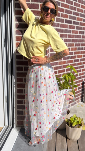 JUPE MAUDE FLEURS